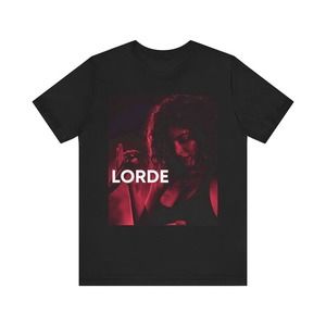 Lorde T-Shirt, Retro Photo Graphics T-shirt